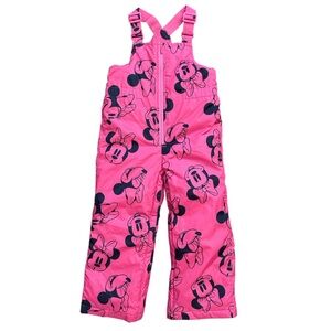 GAP x Disney Minnie Mouse Snow Bib Overalls